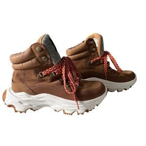 Sorel NEW‎ Womens Size 8.5 Kinetic Breakthru Conquest Suede Boot Velvet Tan